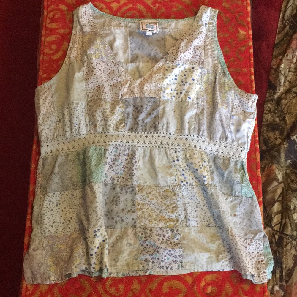 Patchwork Tank Top